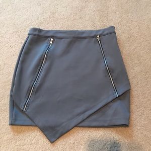 TOBI grey envelope skirt